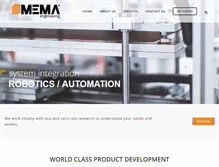 Tablet Screenshot of memaengineering.com